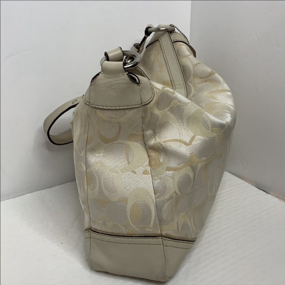 COACH chelsea hobo bag D06J-10143 white/cream - Picture 4 of 10